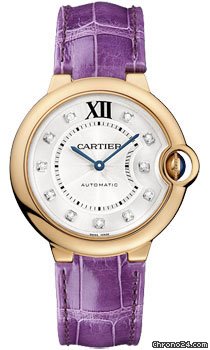 Cartier Ballon Bleu Pink Gold With Diamonds
