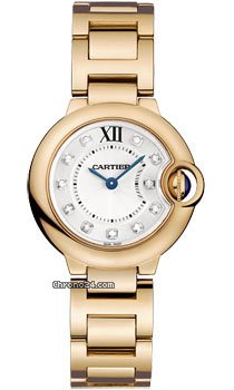 Cartier Ballon Bleu Pink Gold With Diamonds