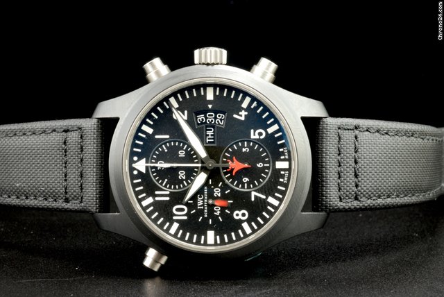 IWC Pilot's edizione Top Gun  Rattrappante