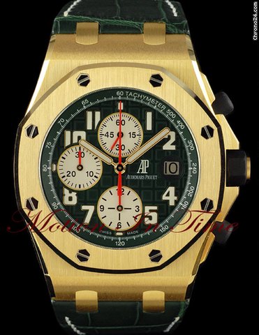 Audemars Piguet "MONTE NAPOLEONE" ROYAL OAK OFFSHORE YELLOW GOLD LIMITED 50