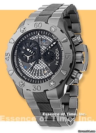 Zenith Defy Xtreme Open Chronograph STEALTH Titanium