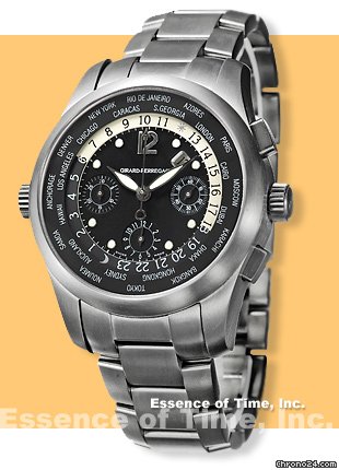 Girard Perregaux Worldtimer Chronograph SS