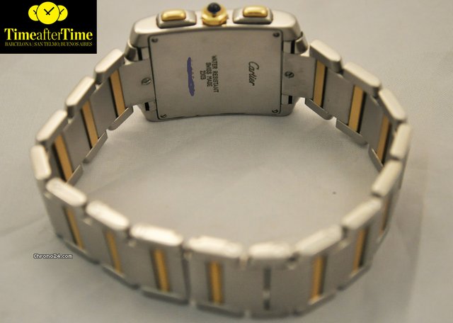 replica Cartier Tank Francaise Chronograph WATCHES 1 
