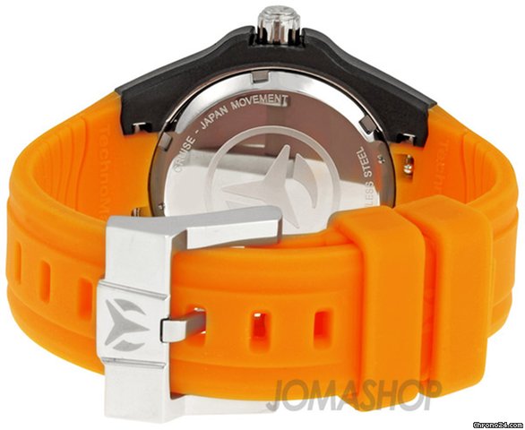 replica Technomarine Cruise Sport Black and Orange Mens Watch 111016 WATCHES 1 