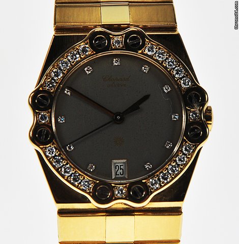 Chopard ST MORITZ 18K Y/G QUARTZ DIAMOND -