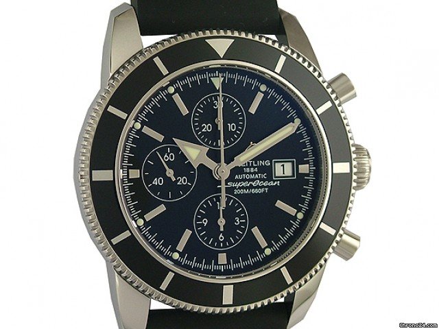 Breitling Superocean Heritage Chronograph Pro Diver Kautschuk 46mm