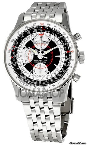 Breitling MontBrillant Datora Chronograph Mens Watch A2133012-B993SS