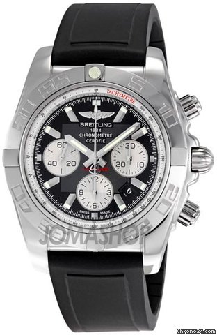 Breitling Chronomat B01 Onyx Dial Chronograph Mens Watch AB011012-B967BKPD