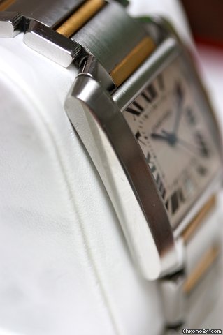 replica Cartier Tank Francaise Stahl/Gold WATCHES 1 