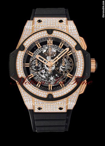 Hublot BIG BANG KING POWER UNICO DIAMOND KING GOLD PAVe LIMITED ED.