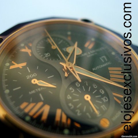 replica Baume & Mercier Riviera XXL Chrono PVD WATCHES 1 