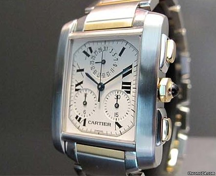 Cartier TANK FRANCAISE CHRONOFLEX