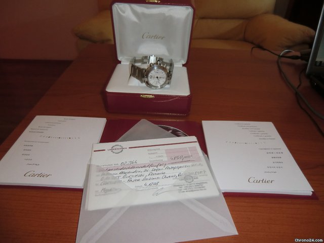 Cartier pasha seatimer chrono