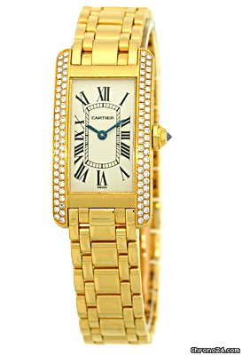 Cartier Diamond Tank Americaine