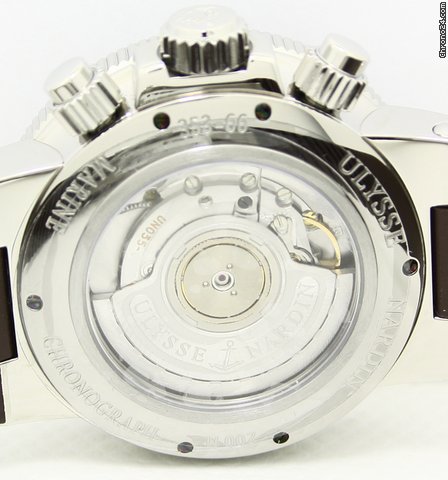 replica Ulysse Nardin Maxi Marine Chronograph NEU incl MWST mit B&P WATCHES 1 