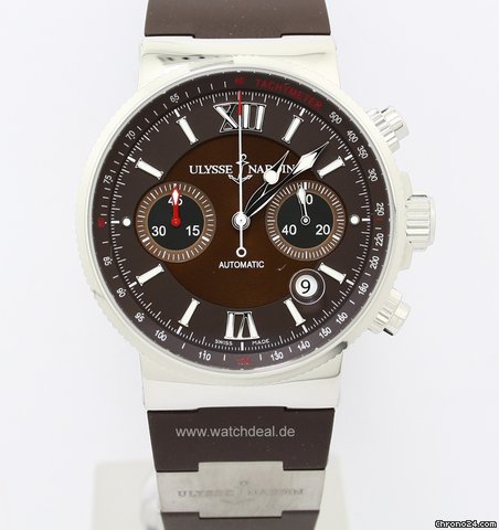 Ulysse Nardin Maxi Marine Chronograph NEU incl MWST mit B&P