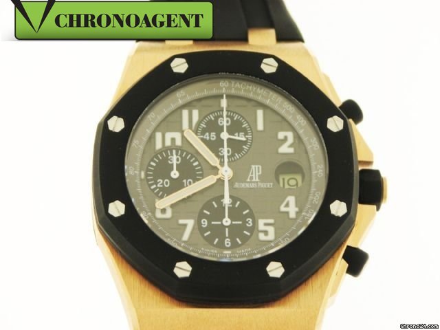 Audemars Piguet Royal Oak Offshre Chrono In Oro Rosa
