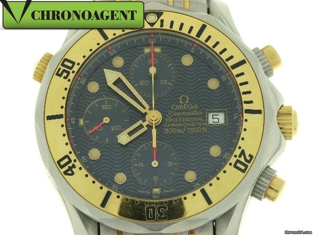 Omega Seamaster In Acciaio E Oro