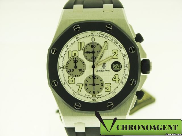 Audemars Piguet Royal Oak Offshore Chrono In Acciaio