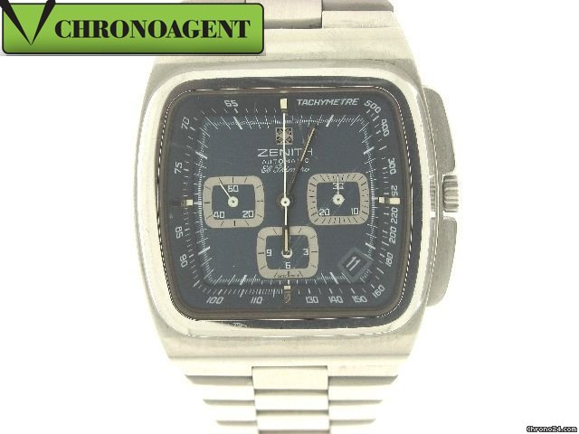 Zenith El Primero Chrono Anni 60 Acciaio Oversize Detto: Il Televisore