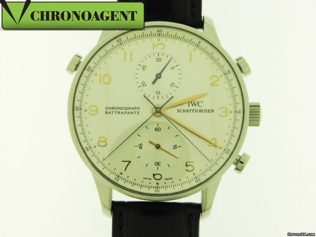 IWC Portoghese Rattrapante In Acciaio Nuovo, Scatola E Garanzia