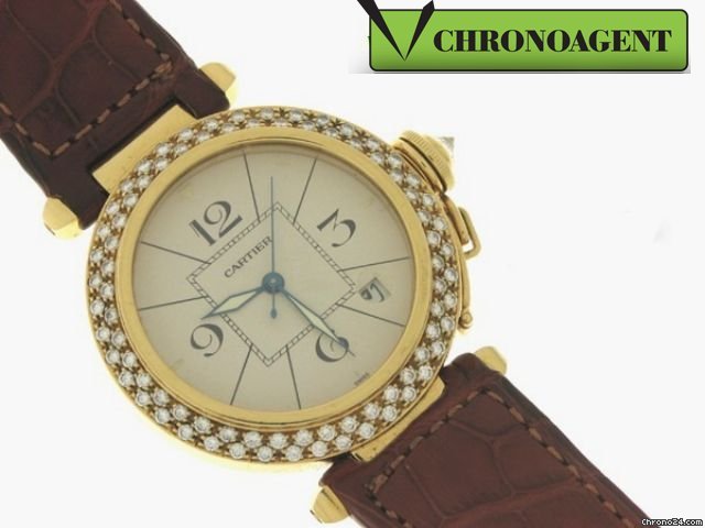 Cartier Pasha Automatico Tempestato Di Brillanti