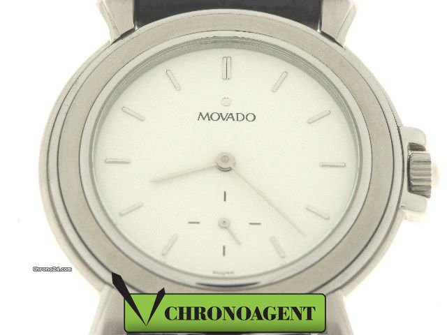 Movado Cassa Rotonda Con Anse A Ragno Sagomate