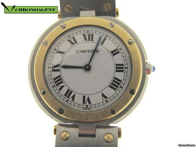 Cartier Tank In Acciaio E Oro 18 Kt