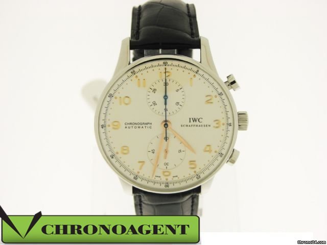 IWC Portoghese Acciaio Nuovo Quad. Bianco