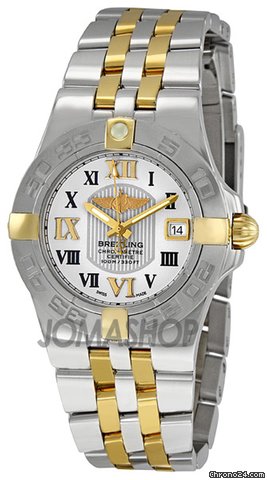 Breitling Galactic Two-tone Stainless Steel Ladies Watch B71340L2-G671TT