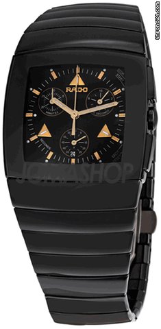 Rado Sintra Black Ceramic Chronograph Mens Watch R13477182