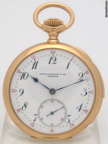 Patek Philippe MINUTENREPETITION TASCHENUHR 18 KARAT