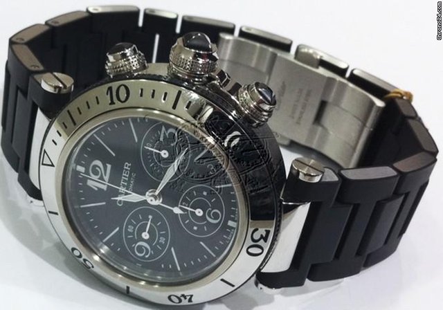 Cartier PASHA SEATIMER CHRONOGRAPH MENS WATCH W31088U2