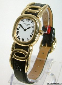 Patek Philippe Ellipse Damenuhr In Gold Box + Papiere