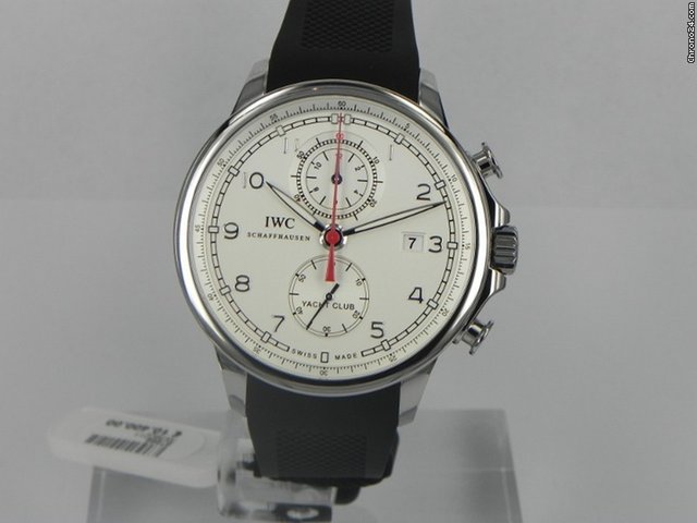 IWC PORTUGUESE YACHT CLUB QUADRANTE BIANCO