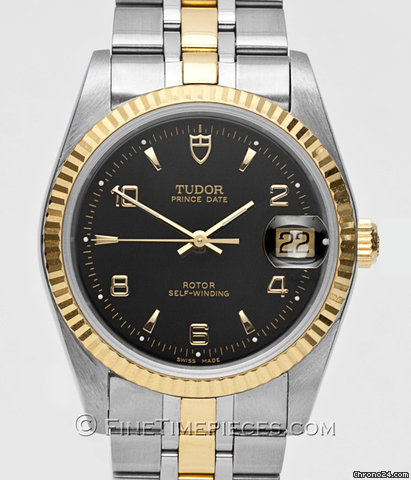 Tudor Prince Date Stahl/Gold - 74033