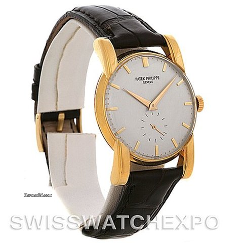 replica Patek Philippe Calatrava Vintage 18k Yellow Gold 2428 Watch WATCHES 1 