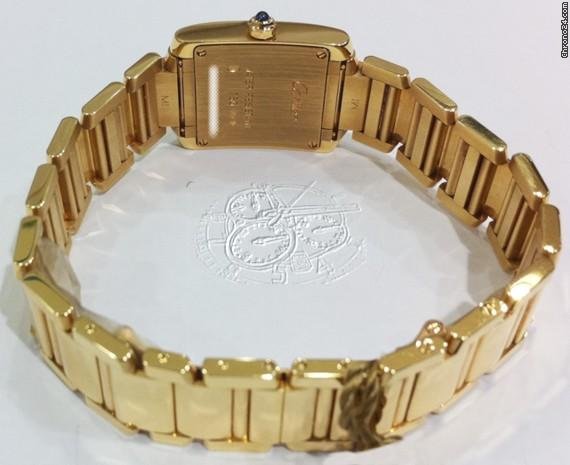 replica Cartier TANK FRANCAISE W50002N2 GOLD LADIES WATCH WATCHES 1 