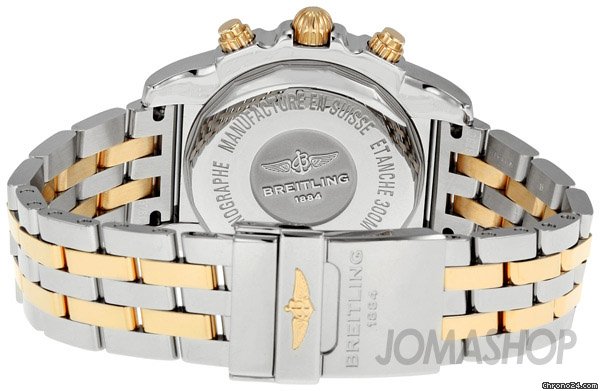 replica Breitling Chronomat 41 Silver Dial Chronograph Mens Watch CB014012-G713TT WATCHES 1 