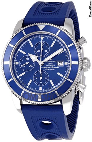 Breitling SuperOcean Heritage Blue Dial Chronograph Mens Watch A1332016-C758BLOR