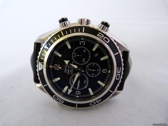 Omega Seamaster Planet Ocean Chronograph  Service 04/2011 Garantie