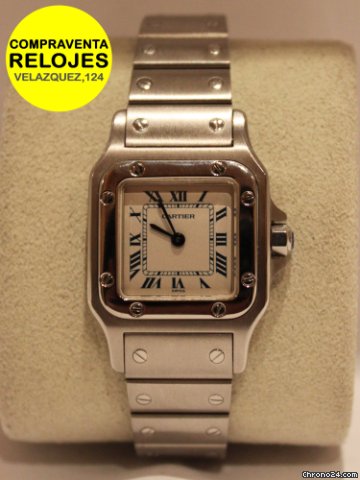 Cartier SANTOS acero, mujer
