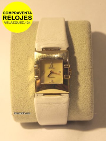 Omega CONSTELLATION ORO esfera de brillantes