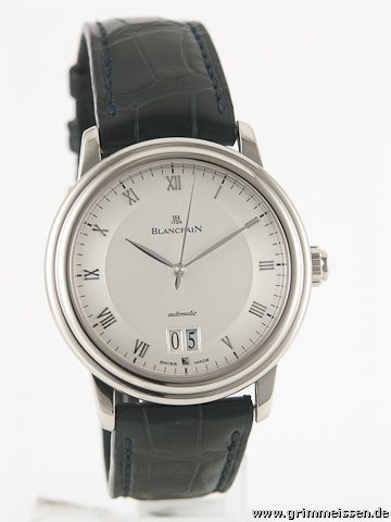 Blancpain Herrenarmbanduhr Leman Gro datum