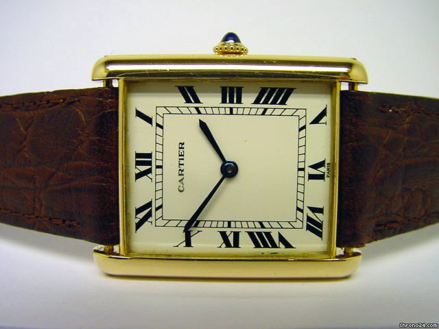 Cartier "JUMBO" TANK Automatique GM