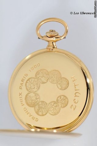 replica Zenith FEIN DEKORIERTE HERRENSAVONETTE 14KT GOLD  1910 WATCHES 1 