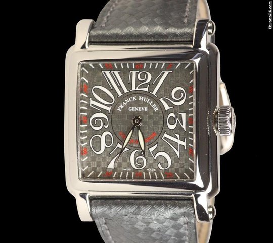 Franck Muller Conquistador Cortez 10002 M QZ Carbone Limited Edition SS/Platinum