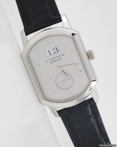 A. Lange & Sohne Arkade Platin Neu Box & Papiere