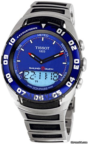 Tissot Sailing Touch Chronograph Mens Watch T0564202104100