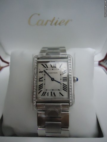 Cartier Tank Solo Set With 36 Natural Diamond